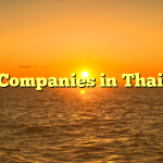 BOI Companies in Thailand