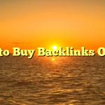 How to Buy Backlinks Online