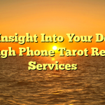 Gain Insight Into Your Destiny Through Phone Tarot Reading Services